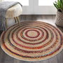 Conceptum Alfombra Multicolor 100 x 100 cm con Impresión 3D